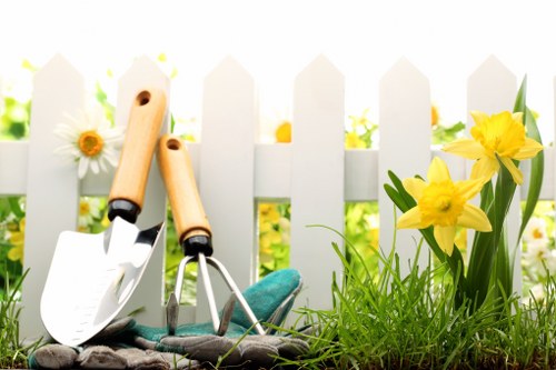 Reusable timber and garden items prepared for charity reuse
